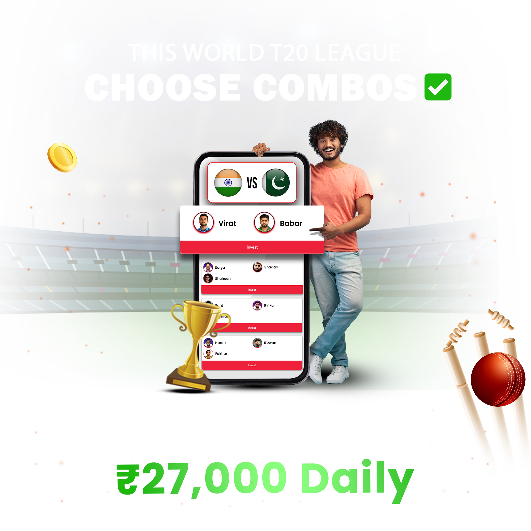 Khiladi Adda | Play Easy Cricket Fantasy & Win ₹27,000+ Daily